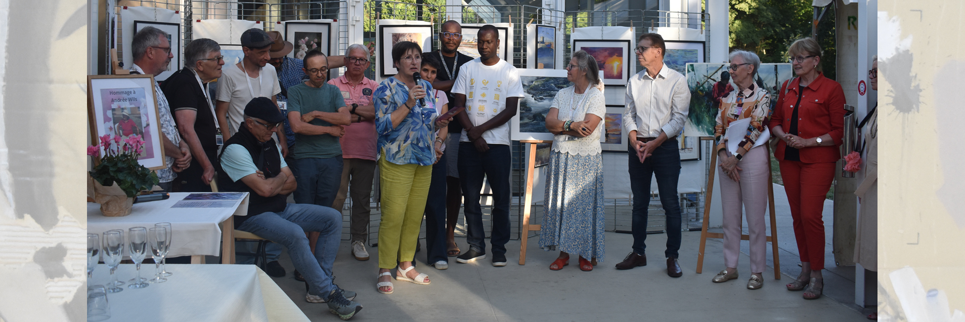 Les artistes et les invités